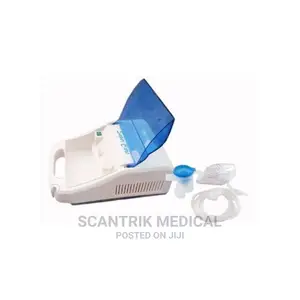 Compressor Nebulizer With Child and Adult Mask (White)