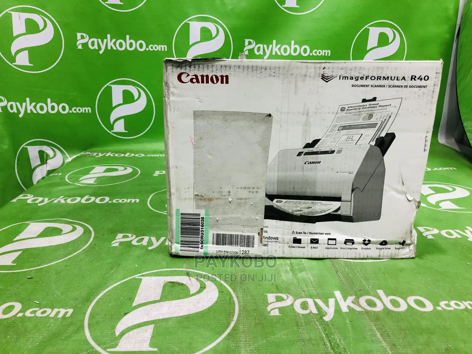 Canon Imageformula R40 Document Scanner