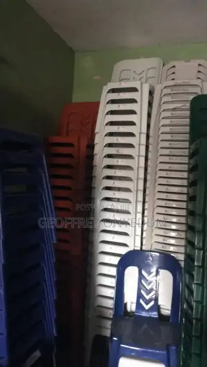 Plastic Chair Armless With Warrantee