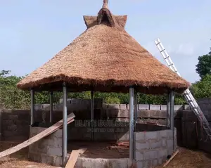 Round Summer Hut Bush Bar Gazebo