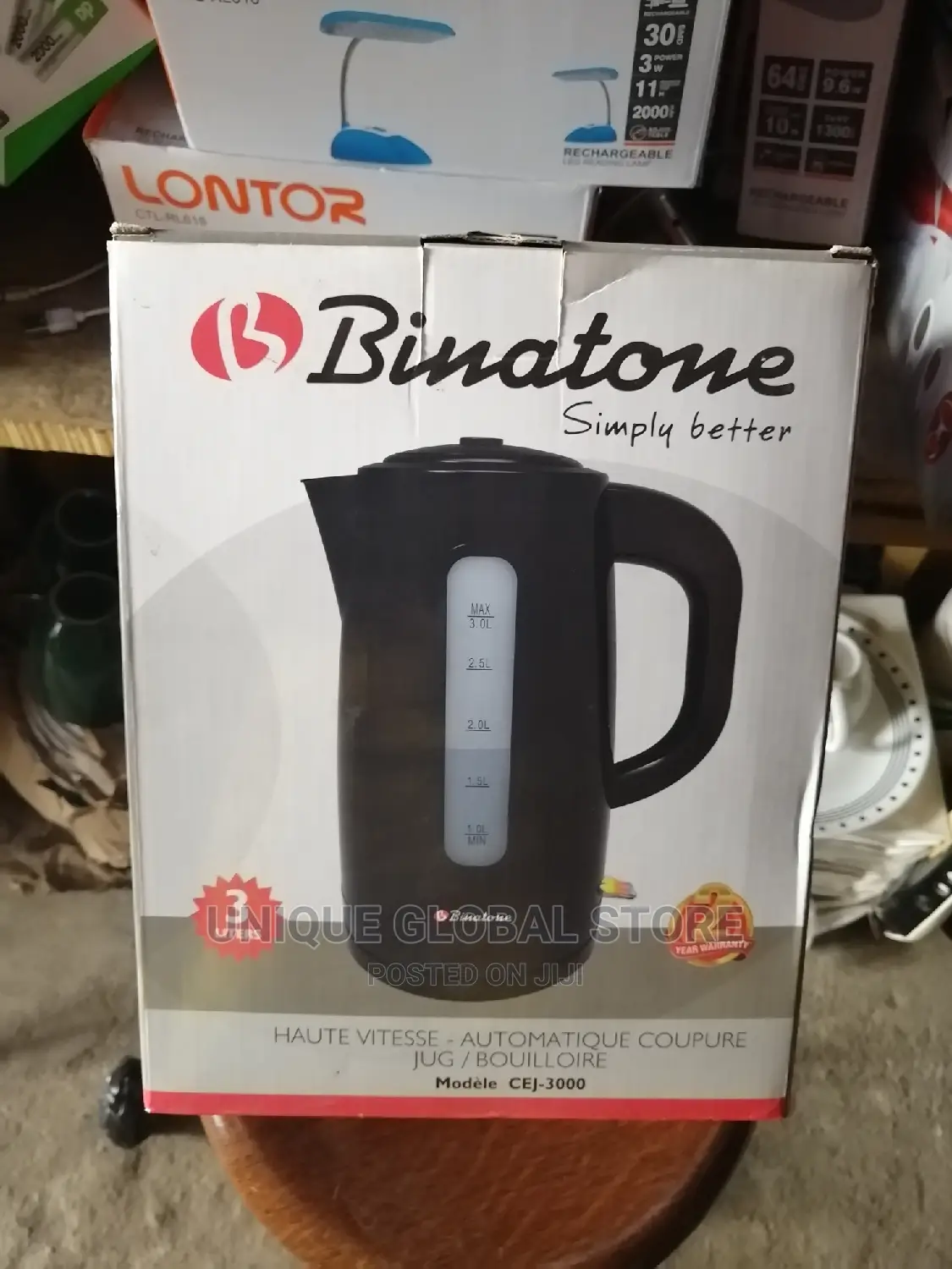 Binatone Electric Kettle 3 Litre