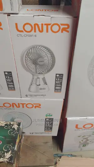 Lontor Rechargeable Standing Fan