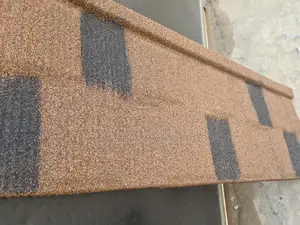 Brown Dot Black Shingle Roofing Sheet Products