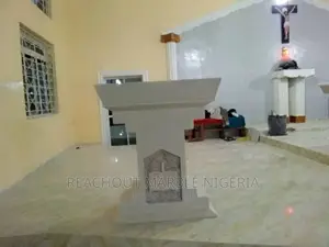 Lectern and Pulpit Fabrication With Marble