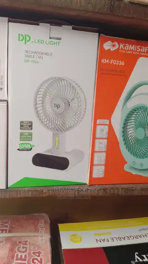 Rechargeable Table Fan