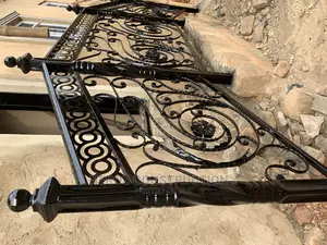 Snail Rail Wrought Iron