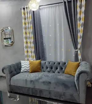 Modern 3 Seater Tufted Sofa