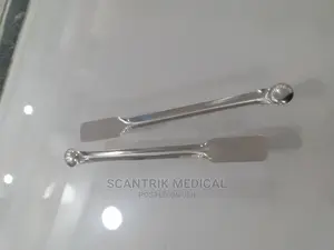 Stainless Steel Lab Spatula Micro Scoop Reagent Laboratory