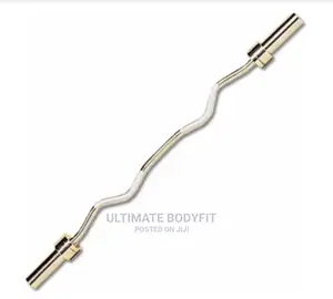 Brand New Olympic Zig Zag Curl Barbell