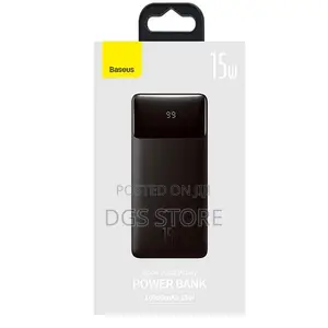 Baseus Bipow Digital Display Power Bank 10,000mah 15w