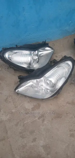 2006 Model Mercedes Benz CLS Led Headlamp Set.