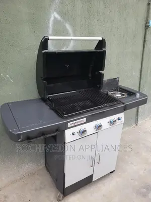Gas Barbecue Grill BBQ 4burner Gas Grill With Side Stove