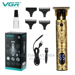 Digital Cordless Hair Trimmer-Gold