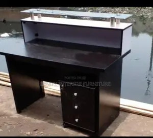 Receptionist Table With Mobile Drawer
