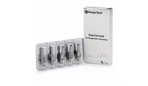 Kangertech Kanger Dual Coil Replacement Atomizer Heads - 5 P