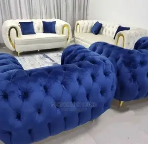 Set of Modern Tufted Sofa