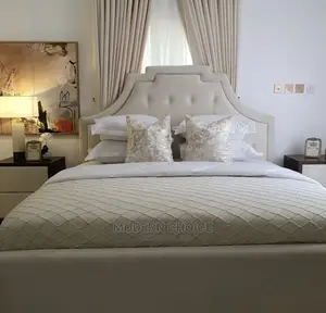 Modern 6 by 6 Padded Bed