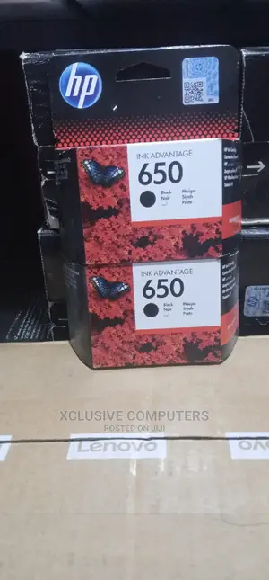 Hp Ink Jet 650 Black