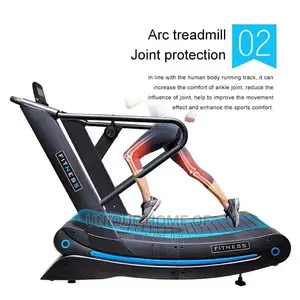 The UNIQUE Fitness Curved Treadmill