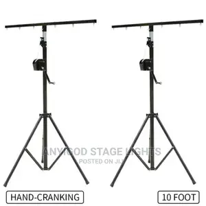 High Quality Adjustable Crank T Stand for Stage Lights