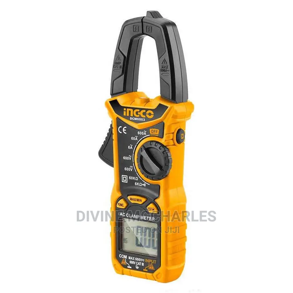 Ingco Clamp Meter Voltage: 600 Volts