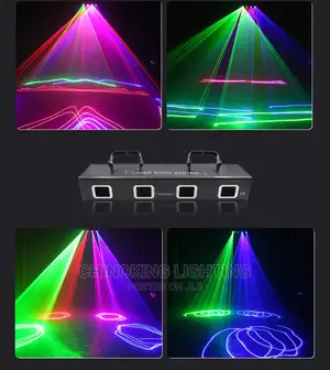 4 Head Lens Disco Laser System