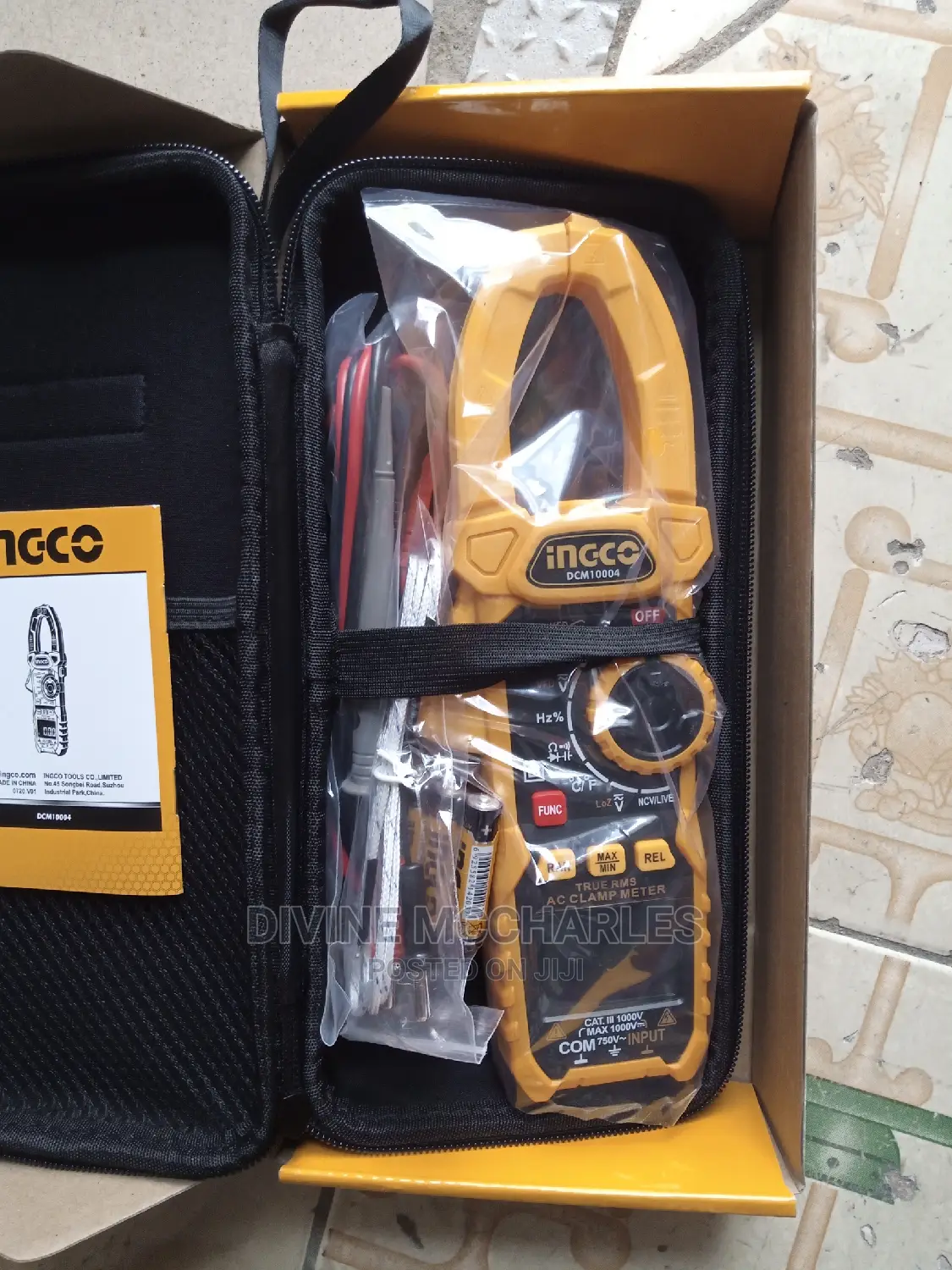 1000A Ingco Clamp Meter