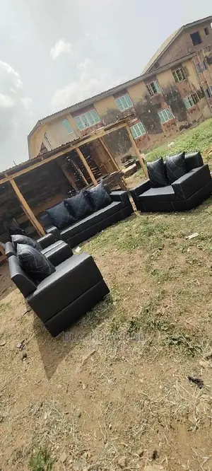 Complete Set of Leather Chair,By Blackdiamond Furniture