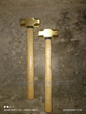1 LB Brass Hammer