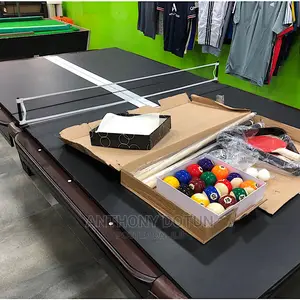 8fit 2in1.Snooker Pool Table With Table Tennis. 8-Fit