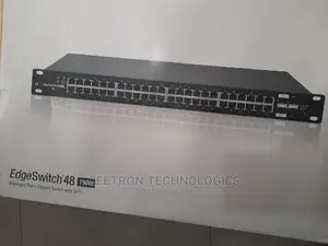 UBIQUITI: Edge Switch 48-Port 750W Poe Managed.