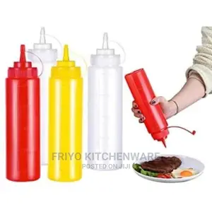 Ketchup Bottle/Squeeze Bottle/White Color Available
