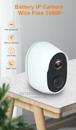 Rechargeable Wi-Fi Motion Recording Smart Hd Camera