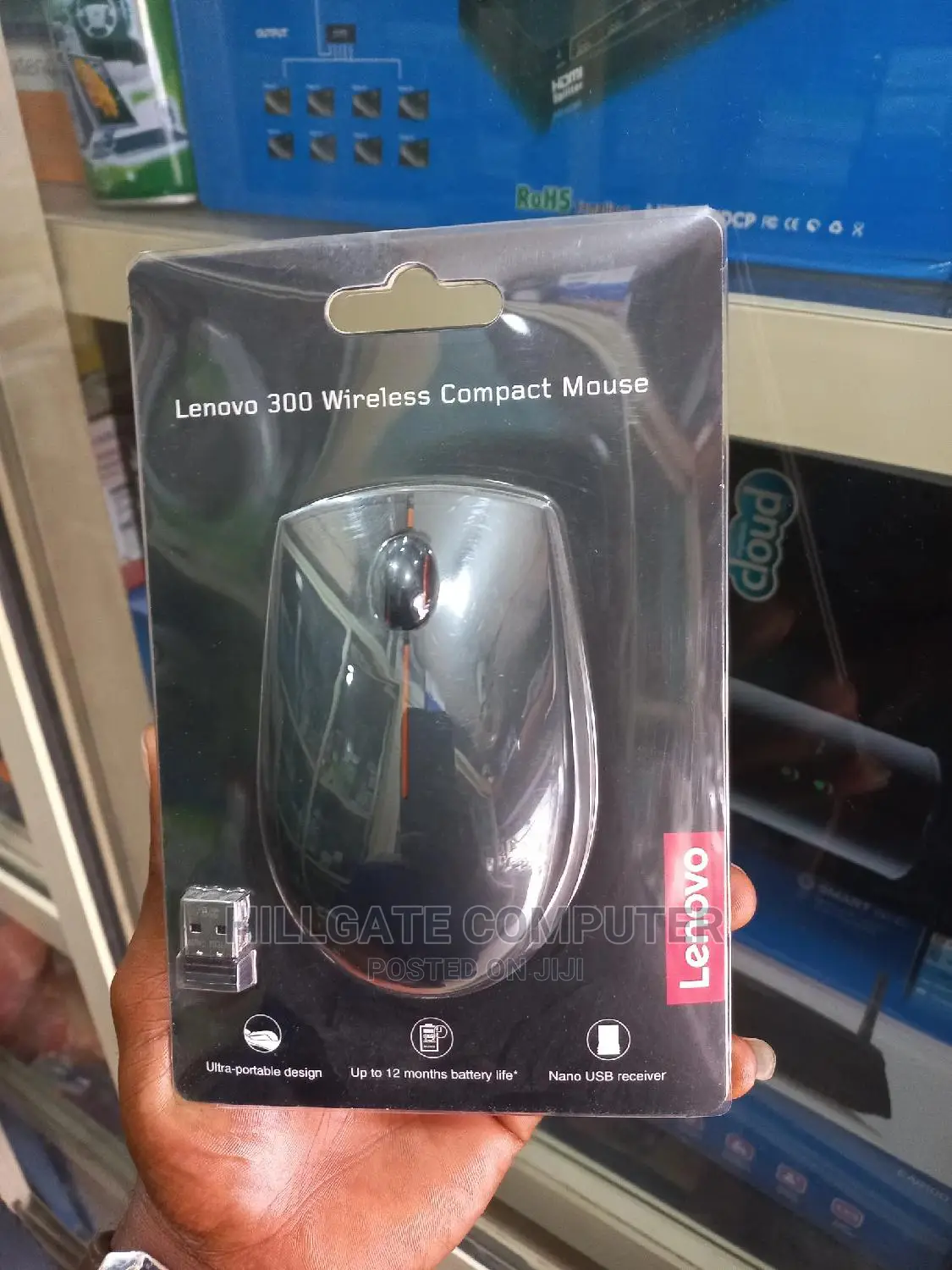 Lenovo 300 Wireless Compack Mouse