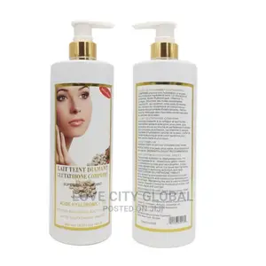 Glutathione Comprime Acide Hyaluronic + Uv Body Lotion 500ml