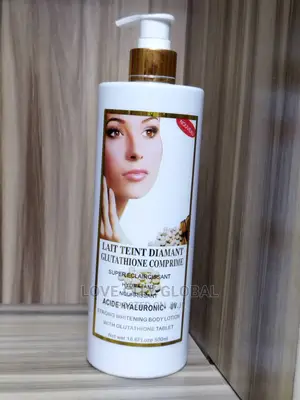 Glutathione Comprime Acide Hyaluronic + Uv Body Lotion 500ml