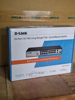 D-LINK 300Mbps 16ports Poe Surveillance Switch.