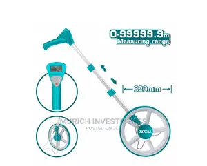 TOTAL Digital Distance Measuring Wheel
