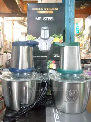 3litre Mr Steel Yam Pounder Food Processor