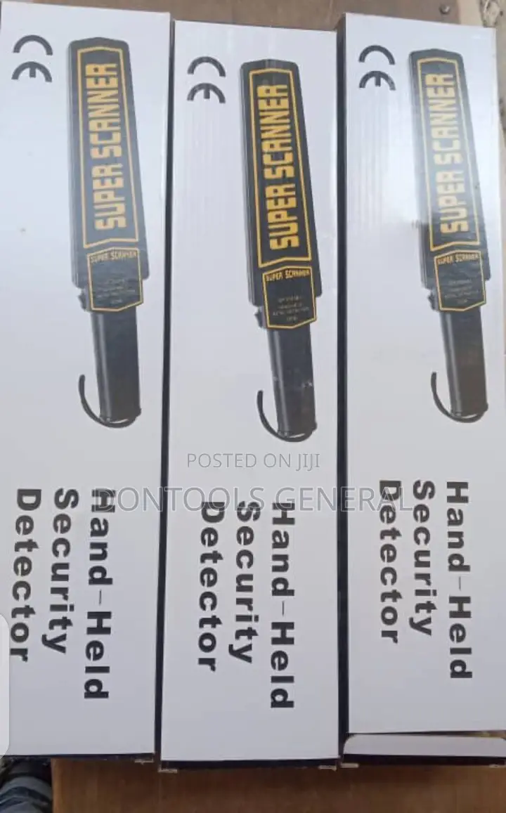 Hand Held Security Detector-security Pro Scan Batton