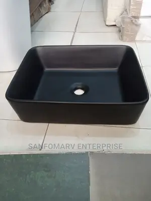 Black Marble Top Basin