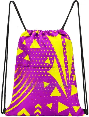 Colourful Drawstring Backpack/Bag