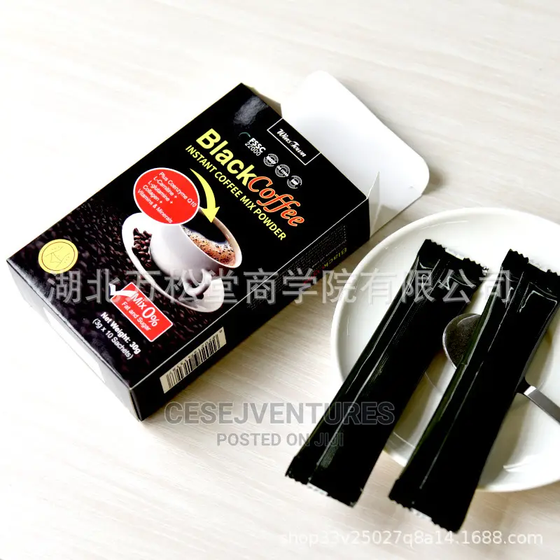 Black Instant Coffee