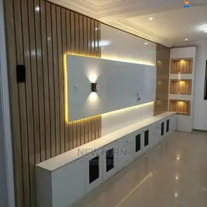 Luxury Wall Mounted TV Console Unit.