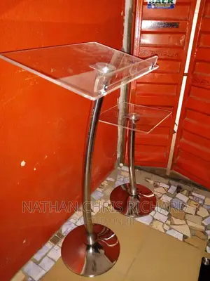 Single Pile Acrylic Pulpit