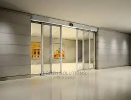 Automatic Aluminium Framed Sliding Glass Door