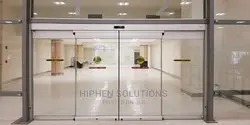 Automatic 10mm Toughnened Frameless Sliding Glass Door