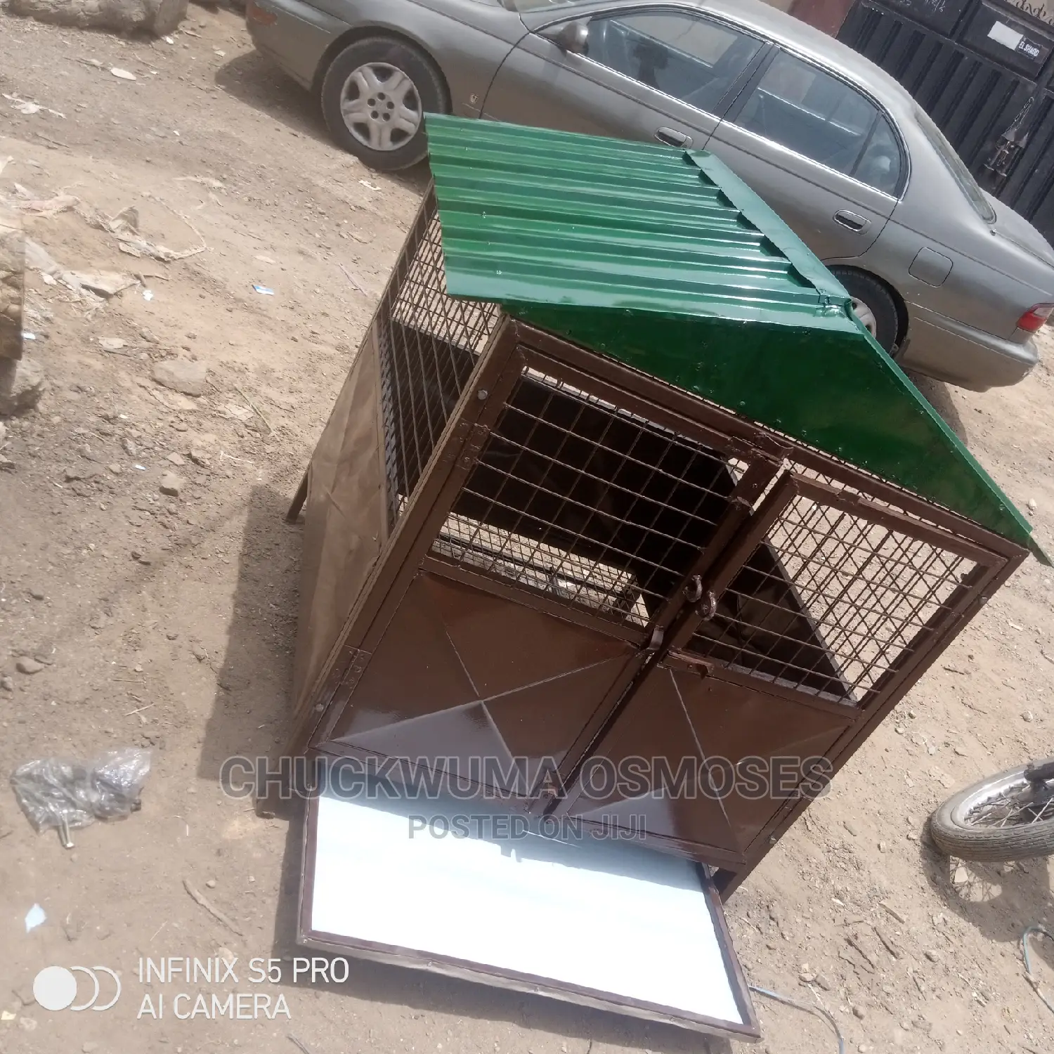 Solid Dog Cage