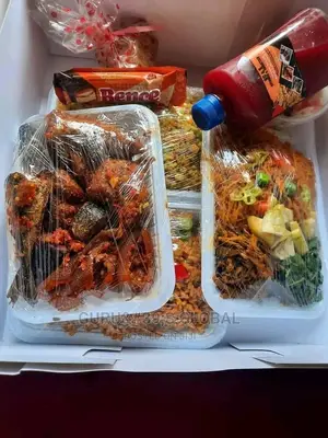 Yummy and Delicious Food Box