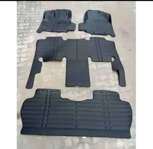 Sienna Leather Mat Black